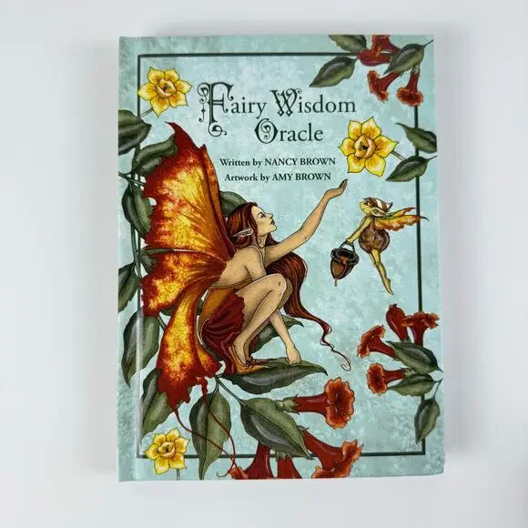 Fairy Wisdom Oracle Deck & Book Set Amy Brown U.S. Games Systems - Picture 7 of 7